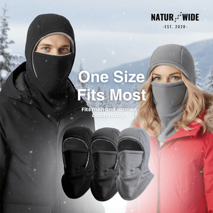 3-in-1 Winter Balaclava – Hat, Scarf &amp; Face Mask