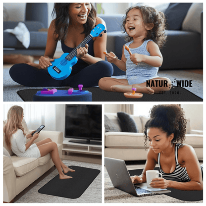Grounding Mat for Sleep, Pain Relief & Wellness – Indoor Earthing
