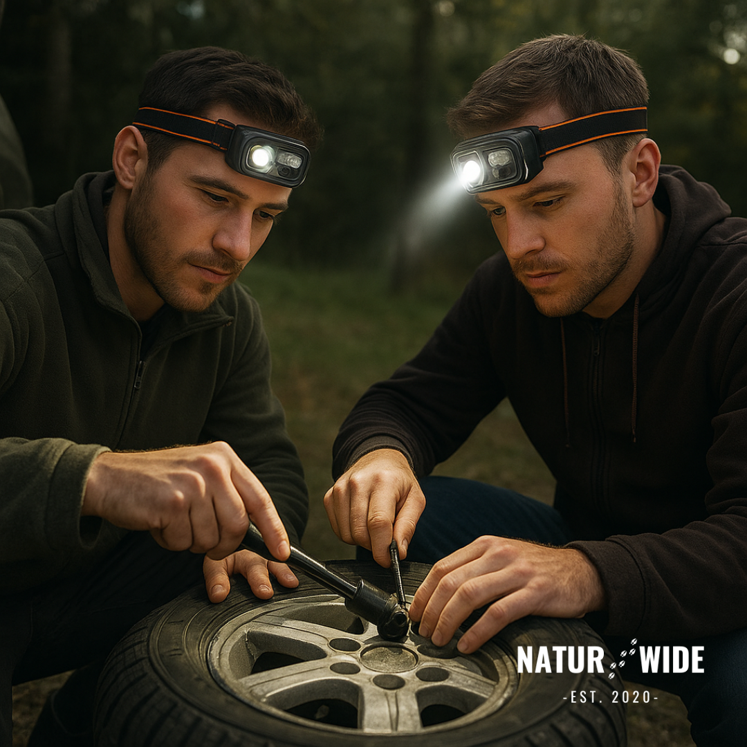 Extreme Headlamp – Ultra-light, Rechargeable &amp; Motion Sensor
