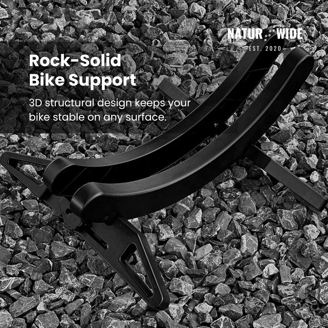 Adjustable Portable Bike Parking Rack & Storage Stand