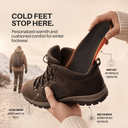 App-Controlled Smart Rechargeable Heated Insoles