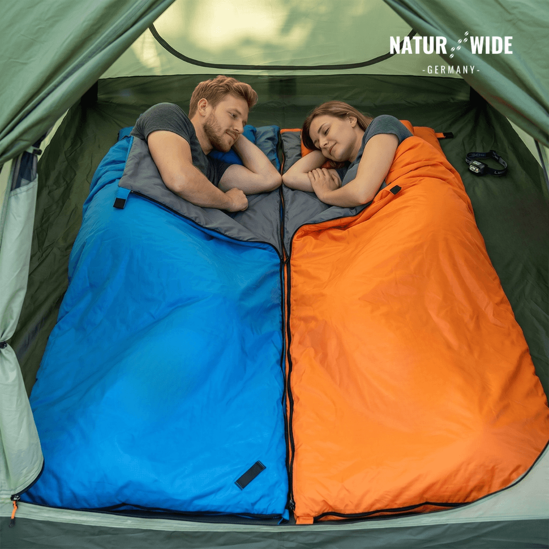 Ultralight Envelope Sleeping Bag – 3-Season Camping & Travel