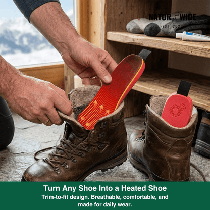 App-Controlled Smart Rechargeable Heated Insoles