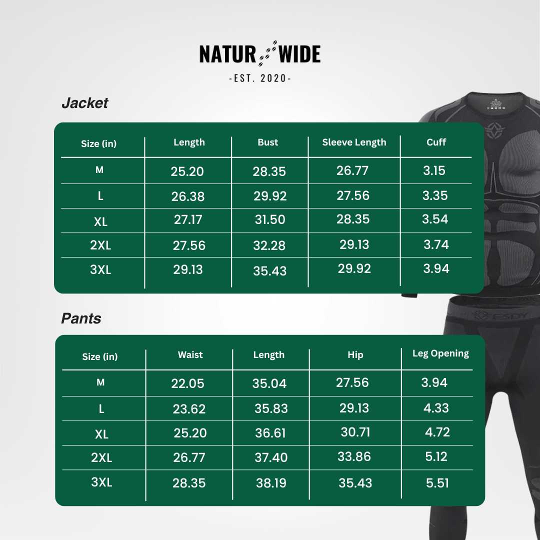 Men's Thermal Compression Underwear Set