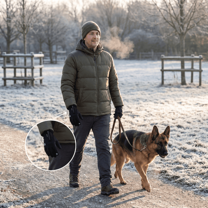 Heated Gloves (Power Bank Powered) – Waterproof &amp; Windproof