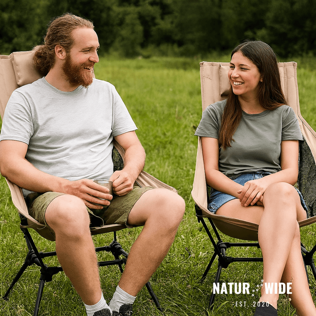 Naturwide folding chair – your comfortable companion on the go