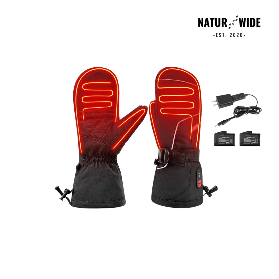 Rechargeable Waterproof Electric Heated Winter Mittens