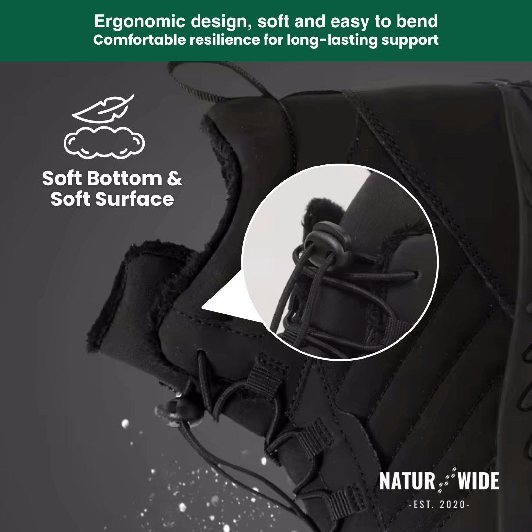 Winter Snow Boots – Warm, Fur-Lined Barefoot Shoes for Men &amp; Women