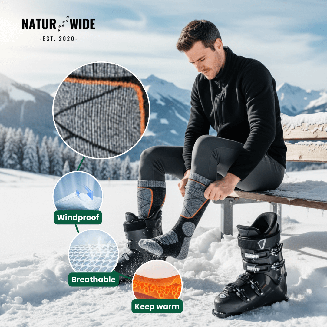 Heated Socks - Winter Sports &amp; Outdoor Warmth