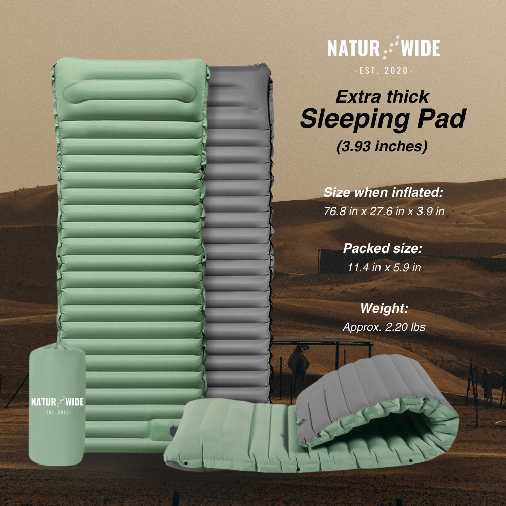 Ultralight sleeping mat Pro Edition – Ideal for every adventure on the go