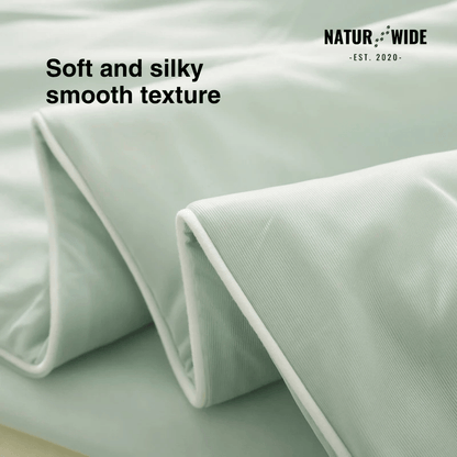 Ice Silk Cooling Summer Blanket – Twin & Queen Sizes