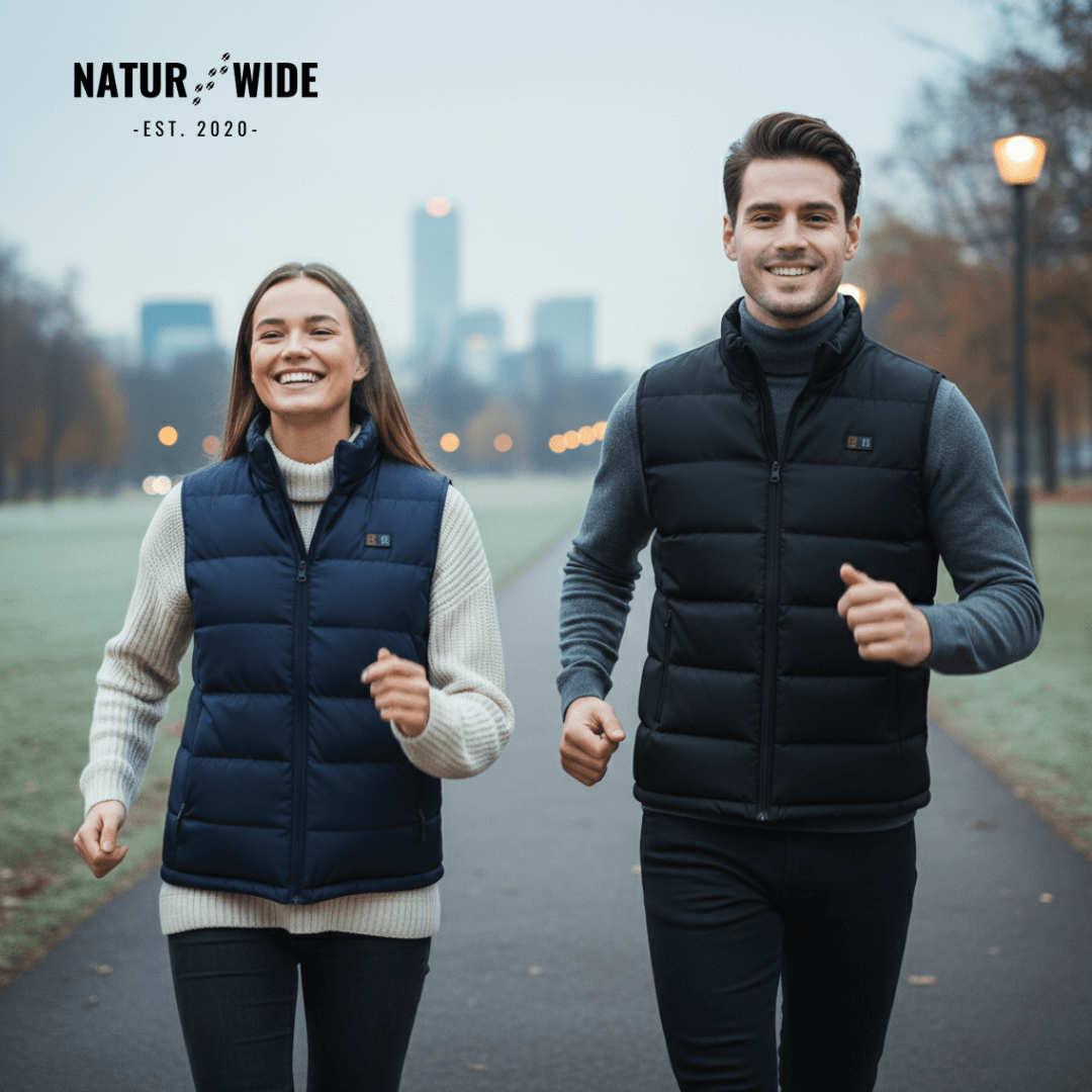 Heated Vest – 9 Heating Zones, USB Rechargeable &amp; Waterproof