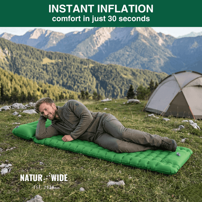 Ultralight sleeping mat – ideal for any adventure on the go