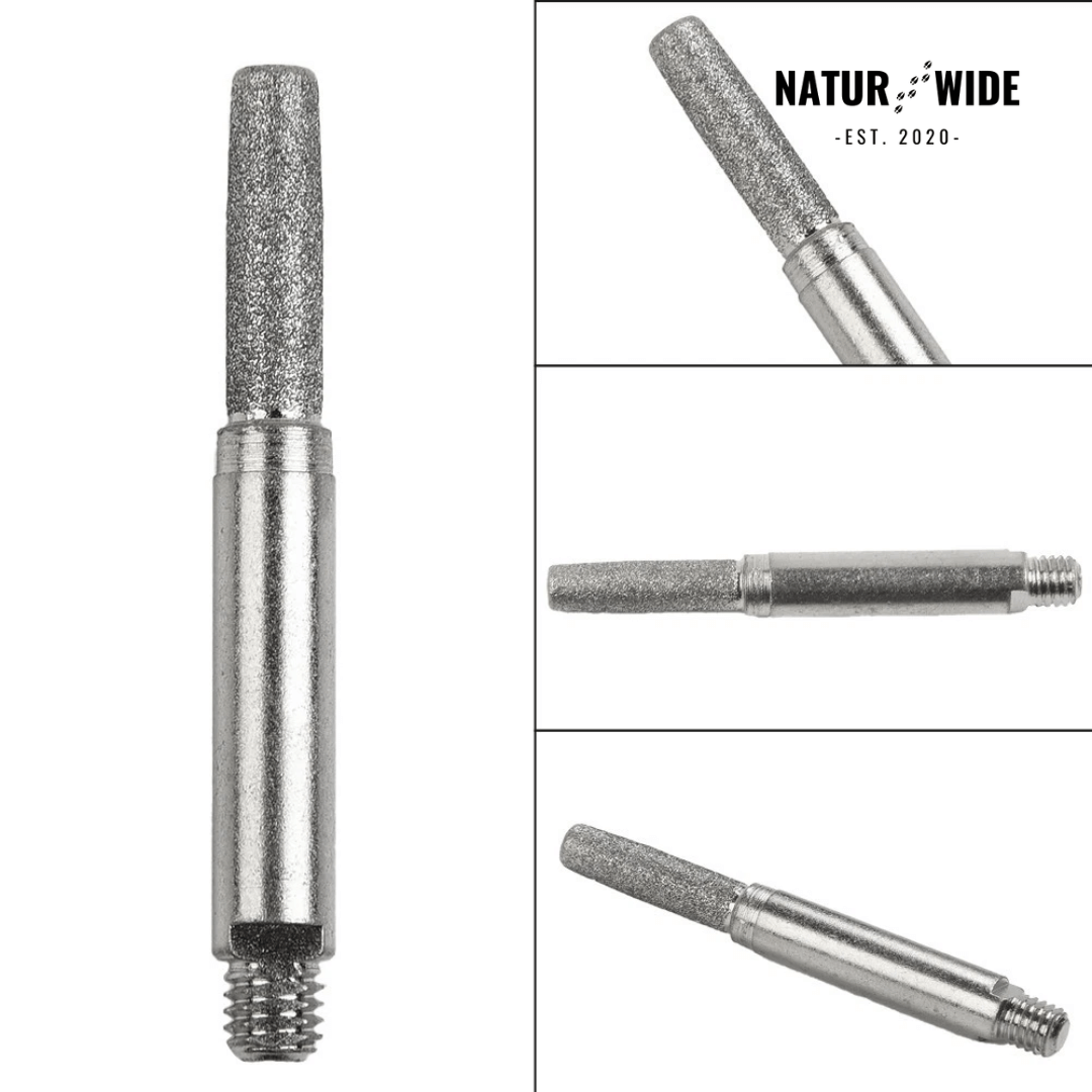 12-Piece Set Replacement Sharpening Head for Manual Chainsaw Sharpener Jig