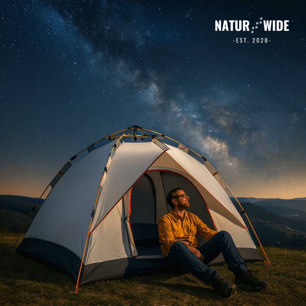 Naturwide Outdoor Tent - Automatic setup in 3 seconds