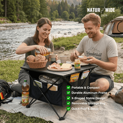 Ultralight Aluminum Folding Camping Table