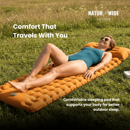Ultralight sleeping mat – ideal for any adventure on the go