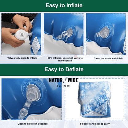 Inflatable Snow Tube – Heavy Duty Winter Sled