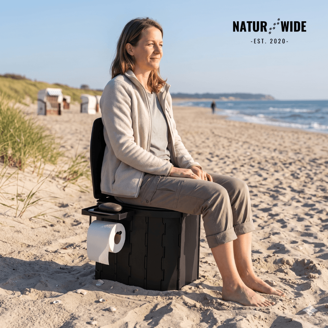 Portable Folding Toilet – Collapsible Camp Toilet for Adults