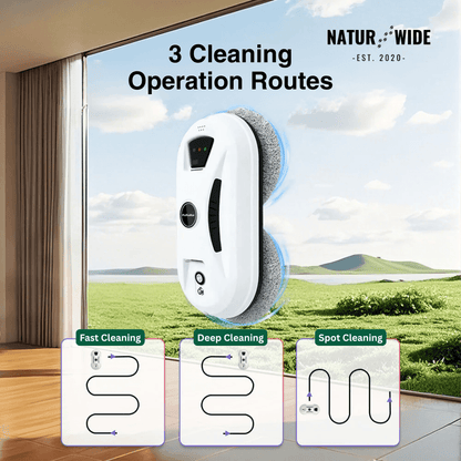 Ultra Thin Window Cleaning Robot with Remote Control
