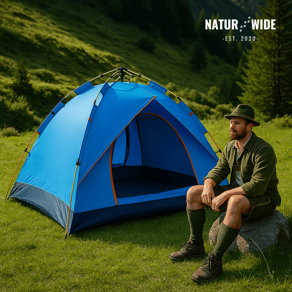 Naturwide Outdoor Tent - Automatic setup in 3 seconds