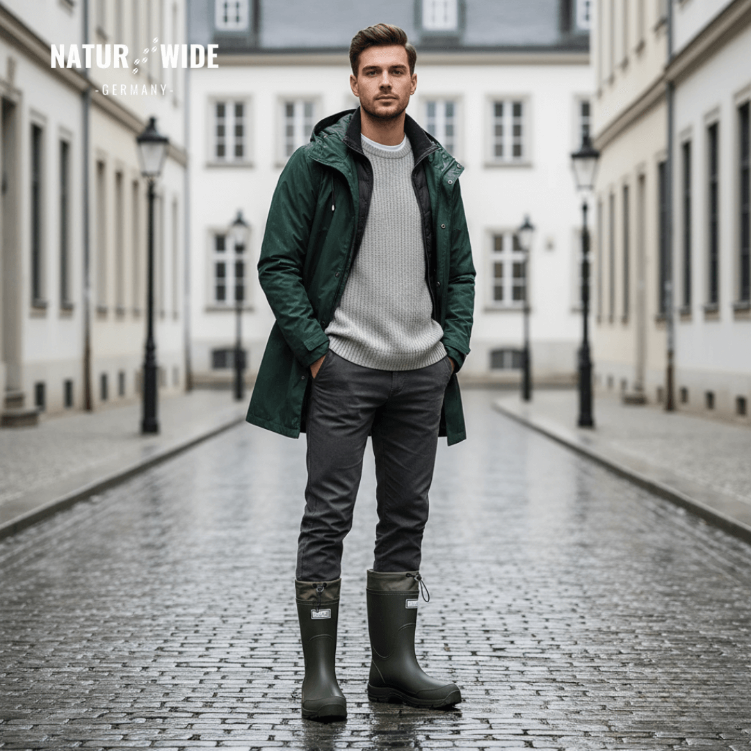 Waterproof Outdoor Rubber Boots Unisex – Slip-Resistant, Durable &amp; Long-Lasting