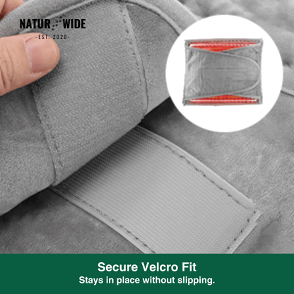 Electric Back Heating Belt – Waist Warmer with 9 Heat Settings &amp; Timer