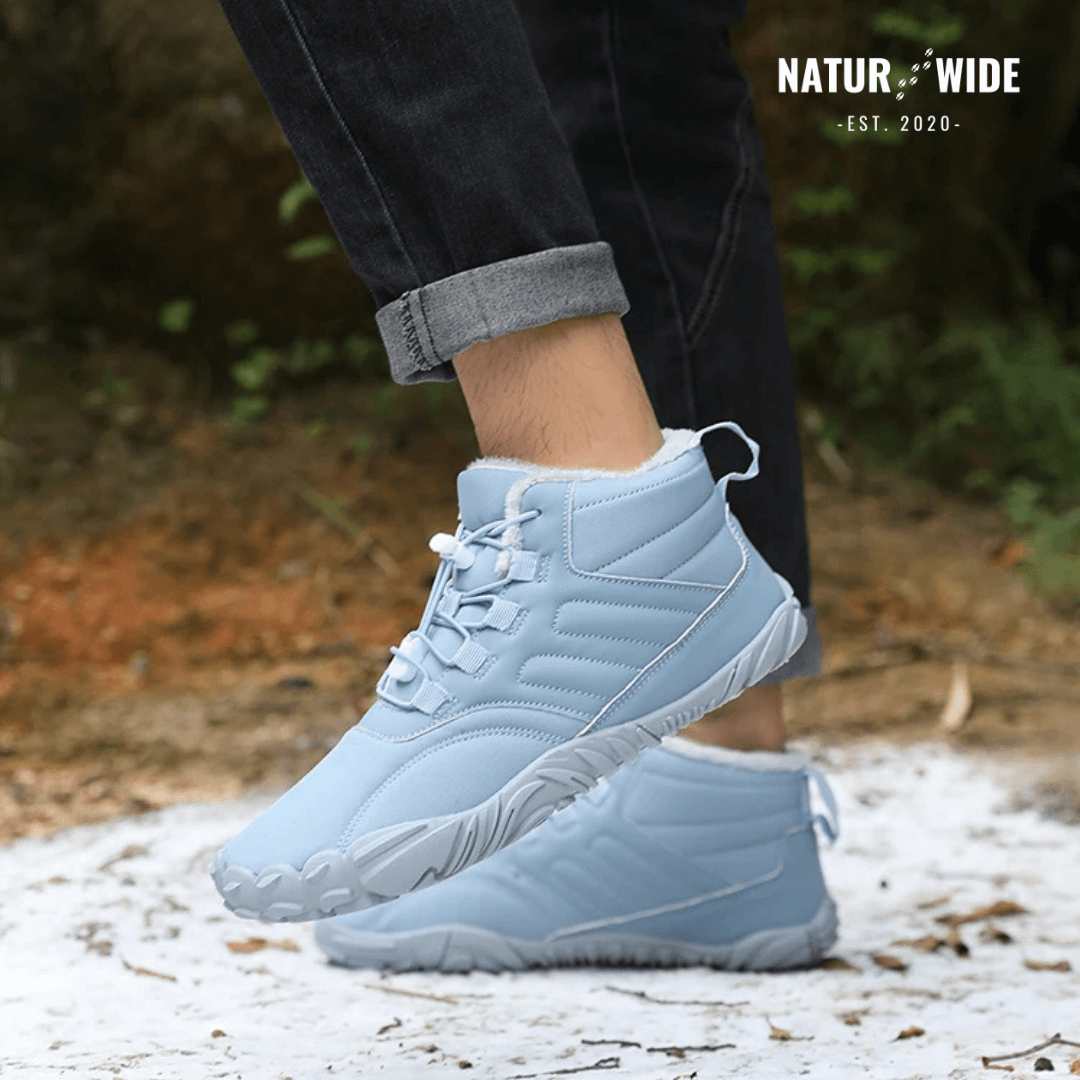 Winter Snow Boots – Warm, Fur-Lined Barefoot Shoes for Men &amp; Women