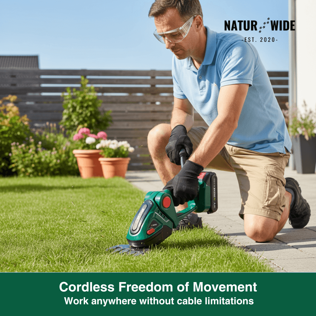 2-in-1 Cordless Grass & Shrub Shear