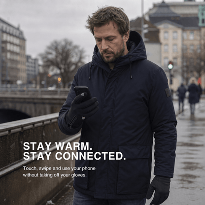 Heated Gloves (Power Bank Powered) – Waterproof &amp; Windproof