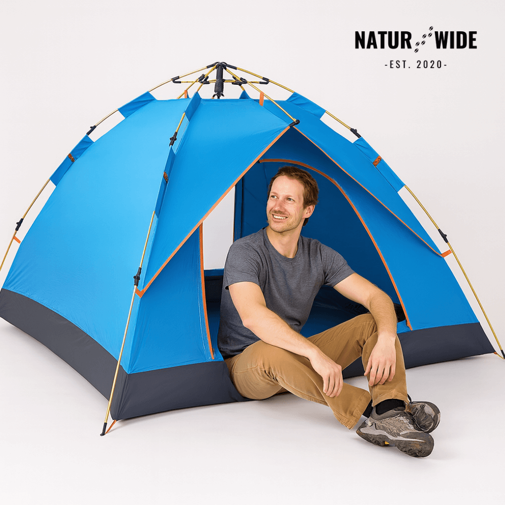 Naturwide Outdoor Tent - Automatic setup in 3 seconds
