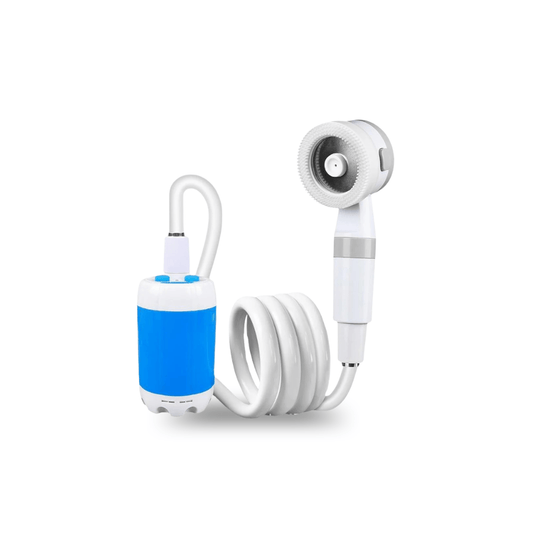 Electric Camping Shower Pump – 5000mAh Rechargeable with Display