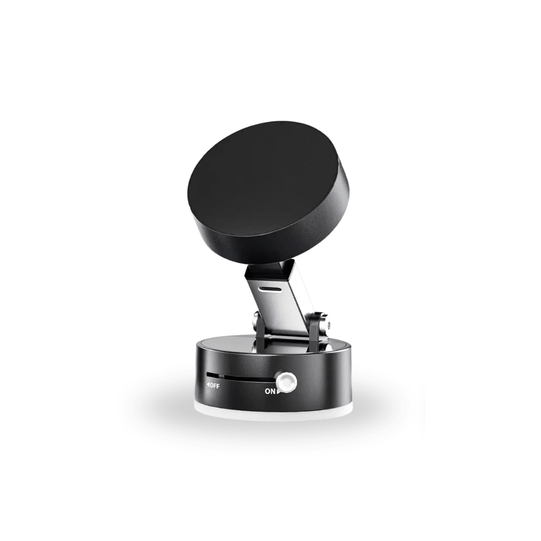 Magnetic Car Phone Mount – Vacuum Suction Cup, No-Trace Hold