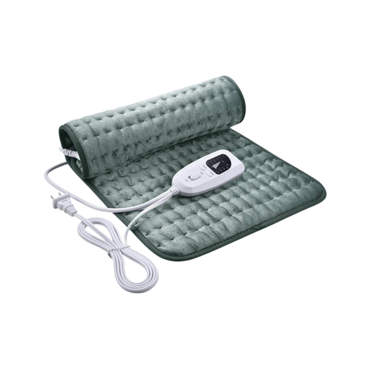 Electric Heating Blanket - Heat Pad for Back, Belly &amp; Legs with 6 Temperature Levels