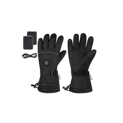 Heated Gloves – 3 Heat Levels, Waterproof &amp; Windproof
