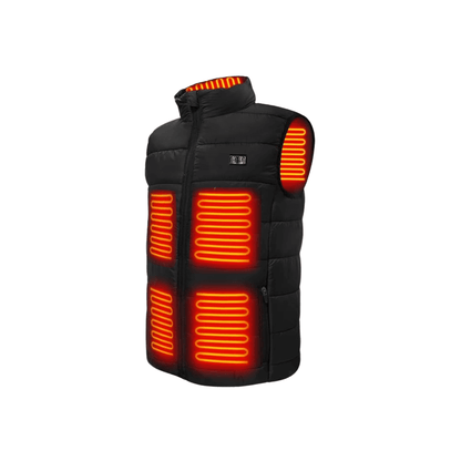 Heated Vest – 9 Heating Zones, USB Rechargeable &amp; Waterproof