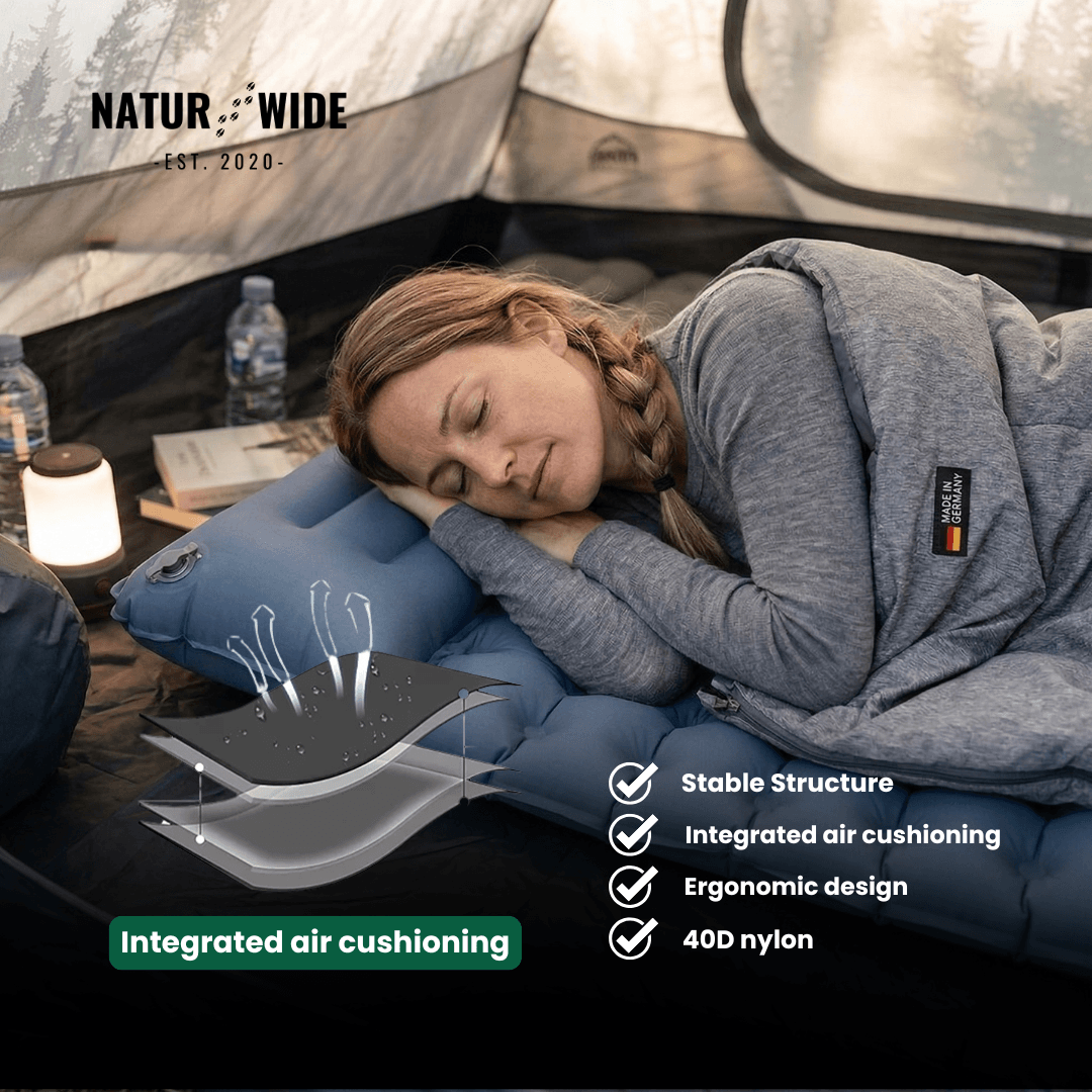 Ultralight sleeping mat – ideal for any adventure on the go
