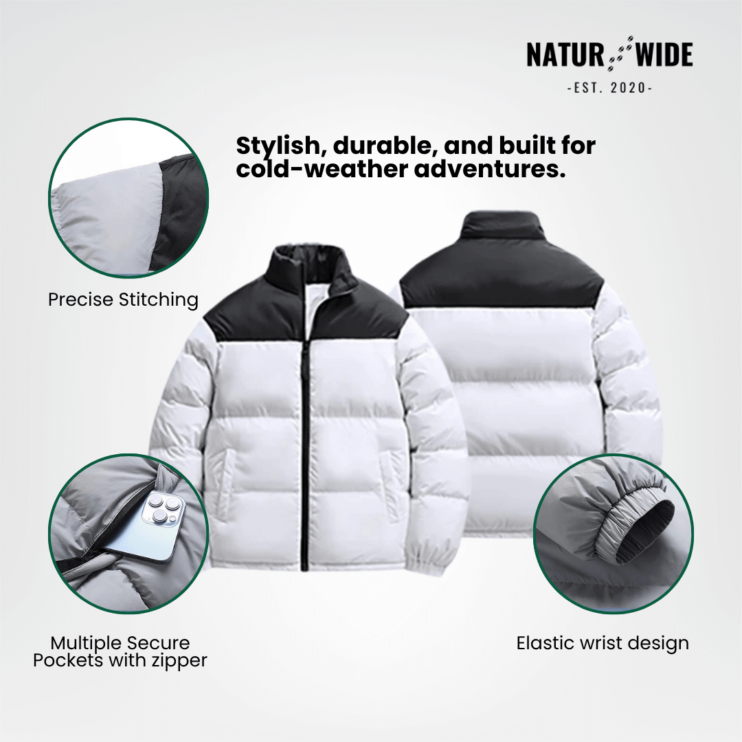 Naturwide Heated Winter Jacket – 6 Heating Zones, Waterproof &amp; Extra Warm for Men and Women