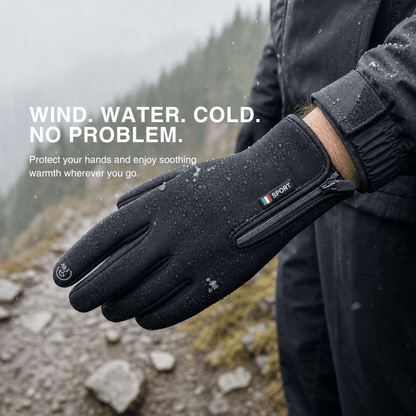 Heated Gloves (Power Bank Powered) – Waterproof &amp; Windproof