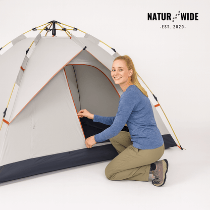 Naturwide Outdoor Tent - Automatic setup in 3 seconds