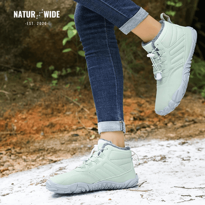 Winter Snow Boots – Warm, Fur-Lined Barefoot Shoes for Men &amp; Women