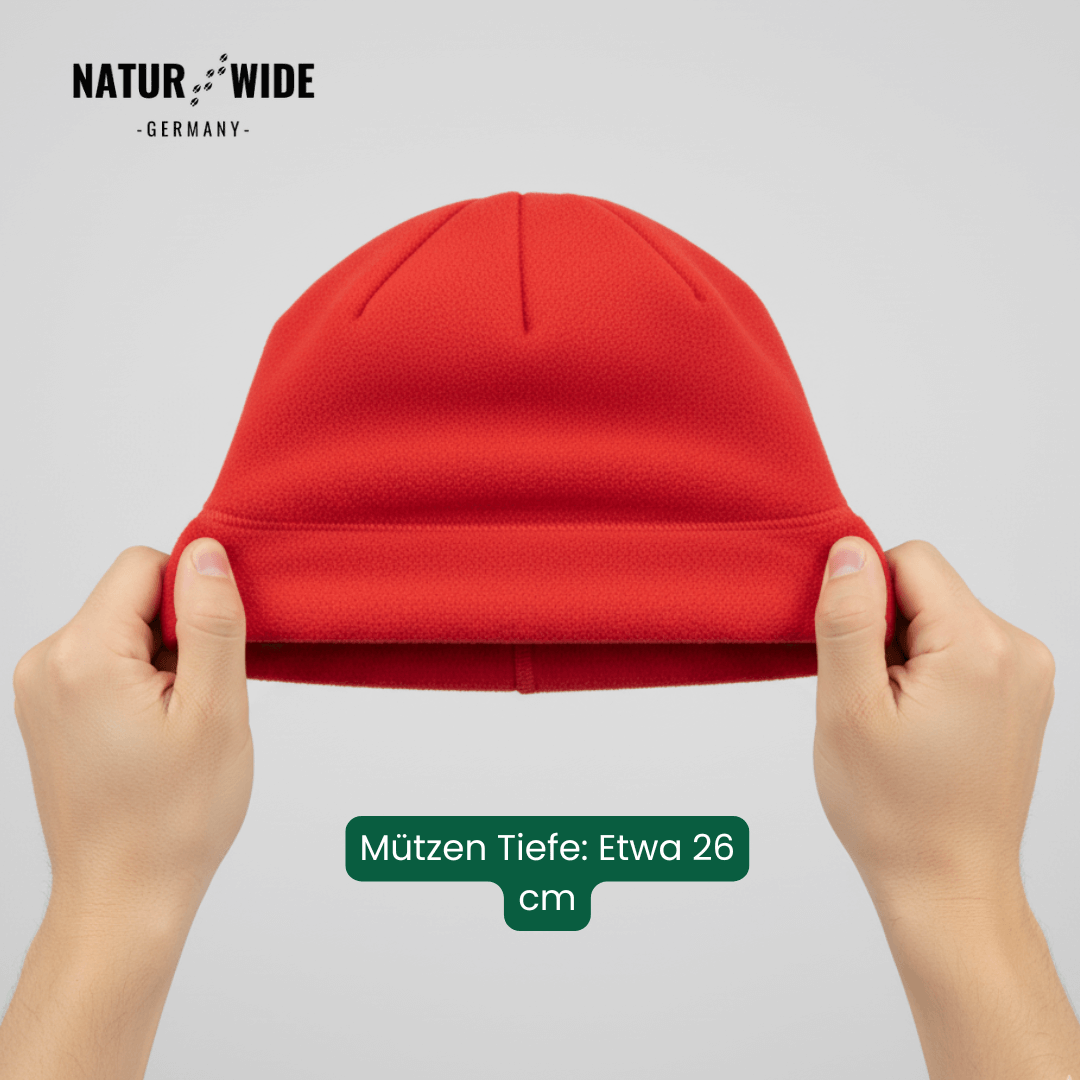 Windproof polar fleece winter cap