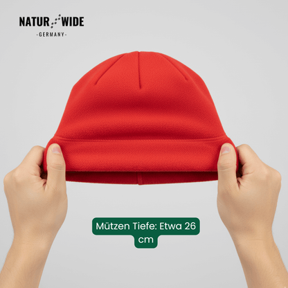 Windproof polar fleece winter cap