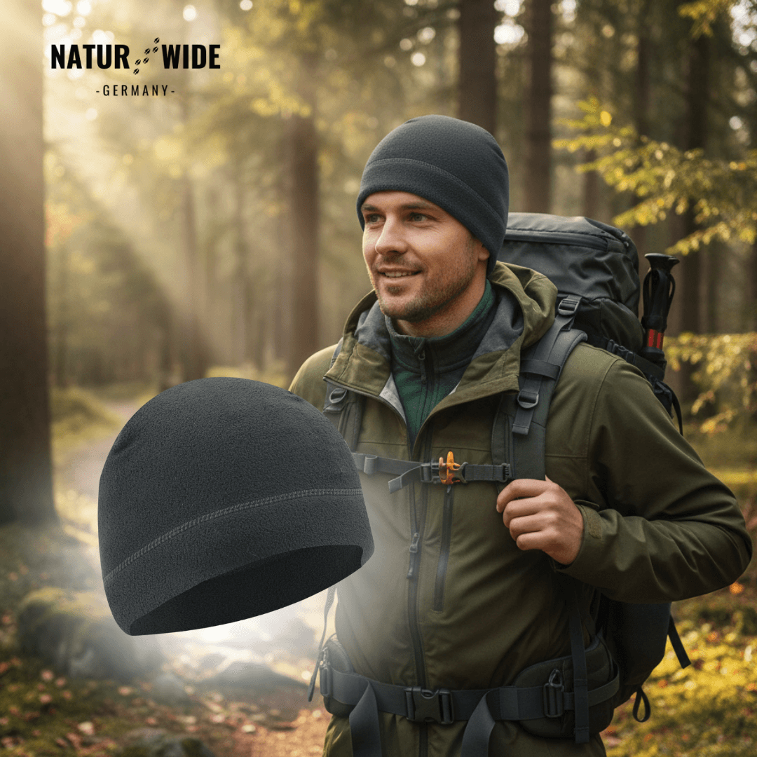 Windproof polar fleece winter cap