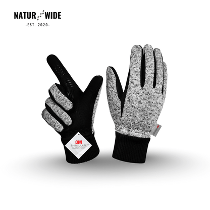 Winter Outdoor Sport Gloves – Touchscreen, Windproof &amp; Anti-Slip Gloves