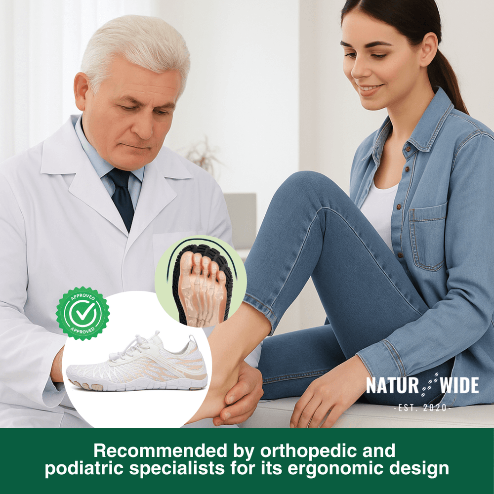 Walk barefoot without going barefoot
