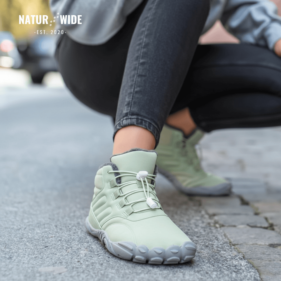 Winter Snow Boots – Warm, Fur-Lined Barefoot Shoes for Men &amp; Women