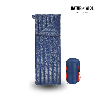 90% Goose Down Sleeping Bag – 3-Season Ultralight Envelope Style