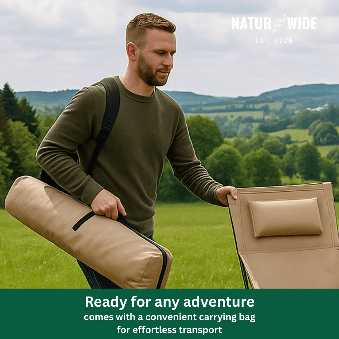 Naturwide folding chair – your comfortable companion on the go
