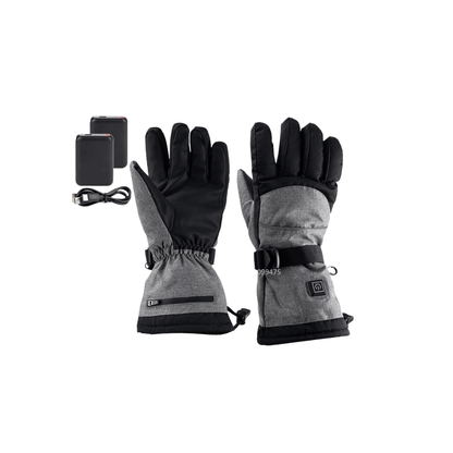 Heated Gloves – 3 Heat Levels, Waterproof &amp; Windproof